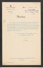 k.k. naturhistorisches Hofmuseum, Intendanzakten 1885-1896 (Hauer), Aktenzahl Z.779/1889, Seite 1